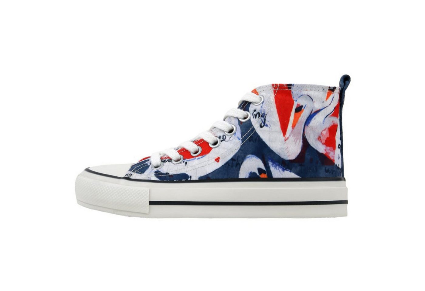 DOGO Lyra High-Top Sneaker Swan And Raven Sneaker Handgefertigt