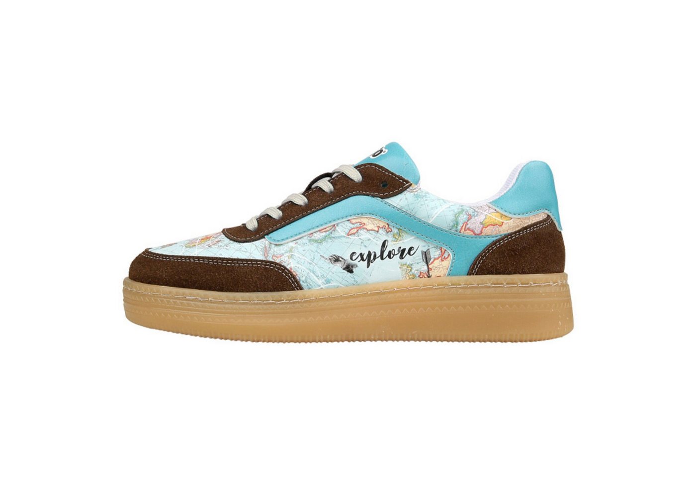 DOGO Monet Low-Top Sneaker Explore Damen Sneaker Sneaker Handgefertigt