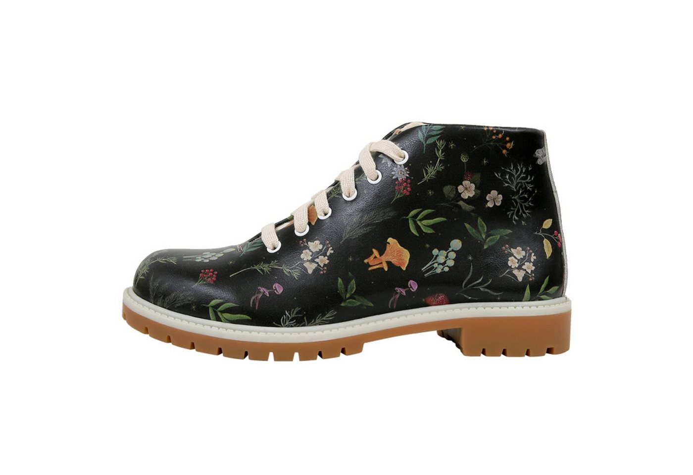 DOGO Shortcut Boots Hedge-Hug Damen Stiefeletten, Shortcut Boots Stiefel Handgefertigt (schwarz)