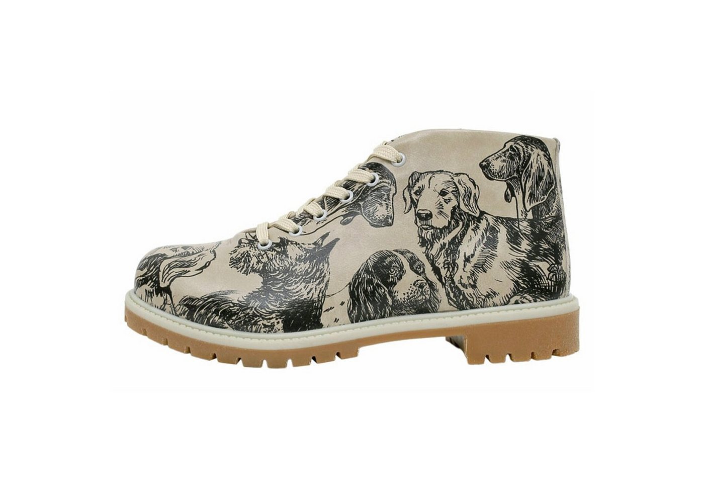 DOGO Shortcut Boots The Life Of Dogs Damen Stiefeletten Stiefel Handgefertigt