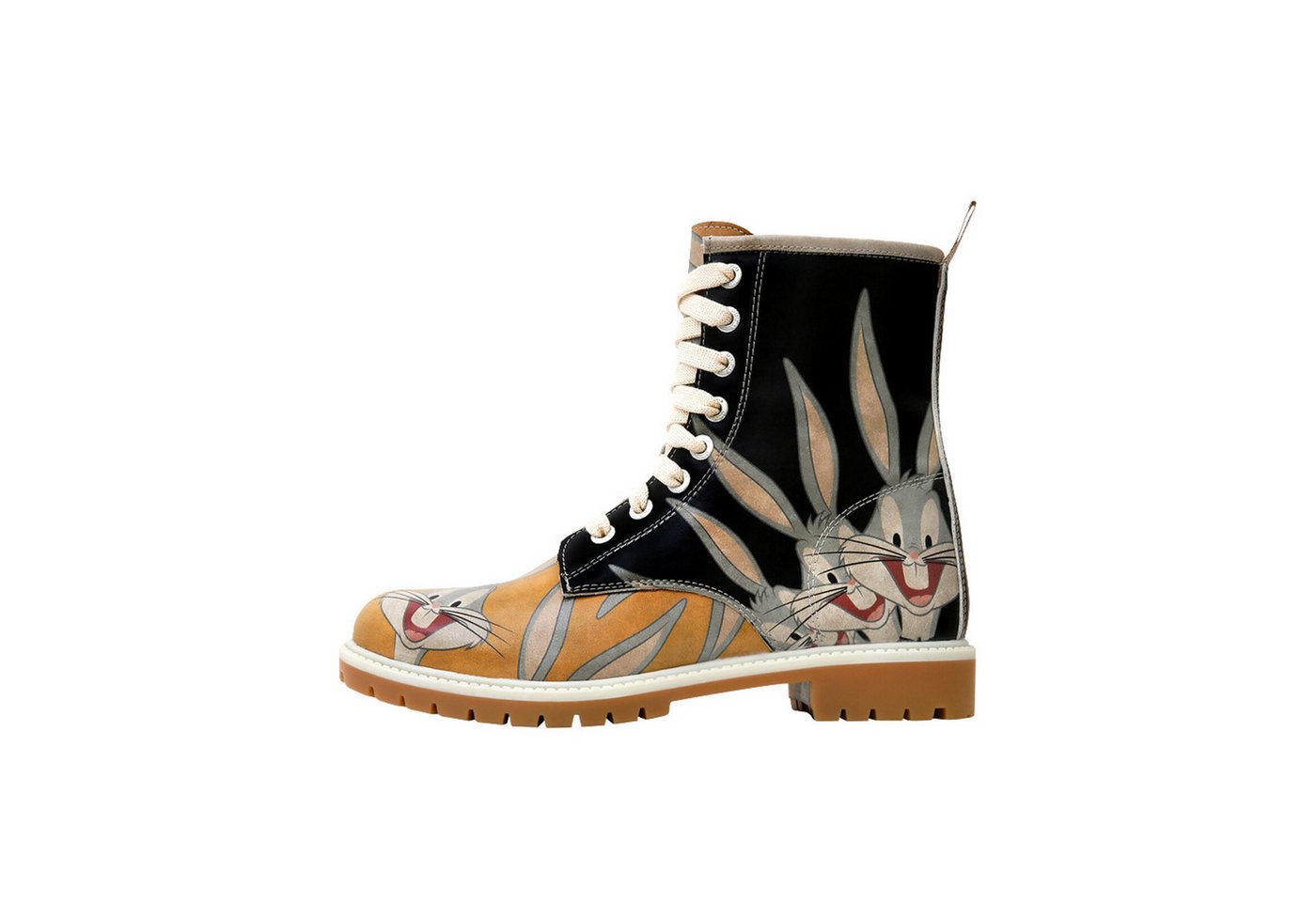 DOGO Wb Longe Boots Schnürstiefel Family Rocks Damen Stiefeletten, Schnürboots Handgefertigt