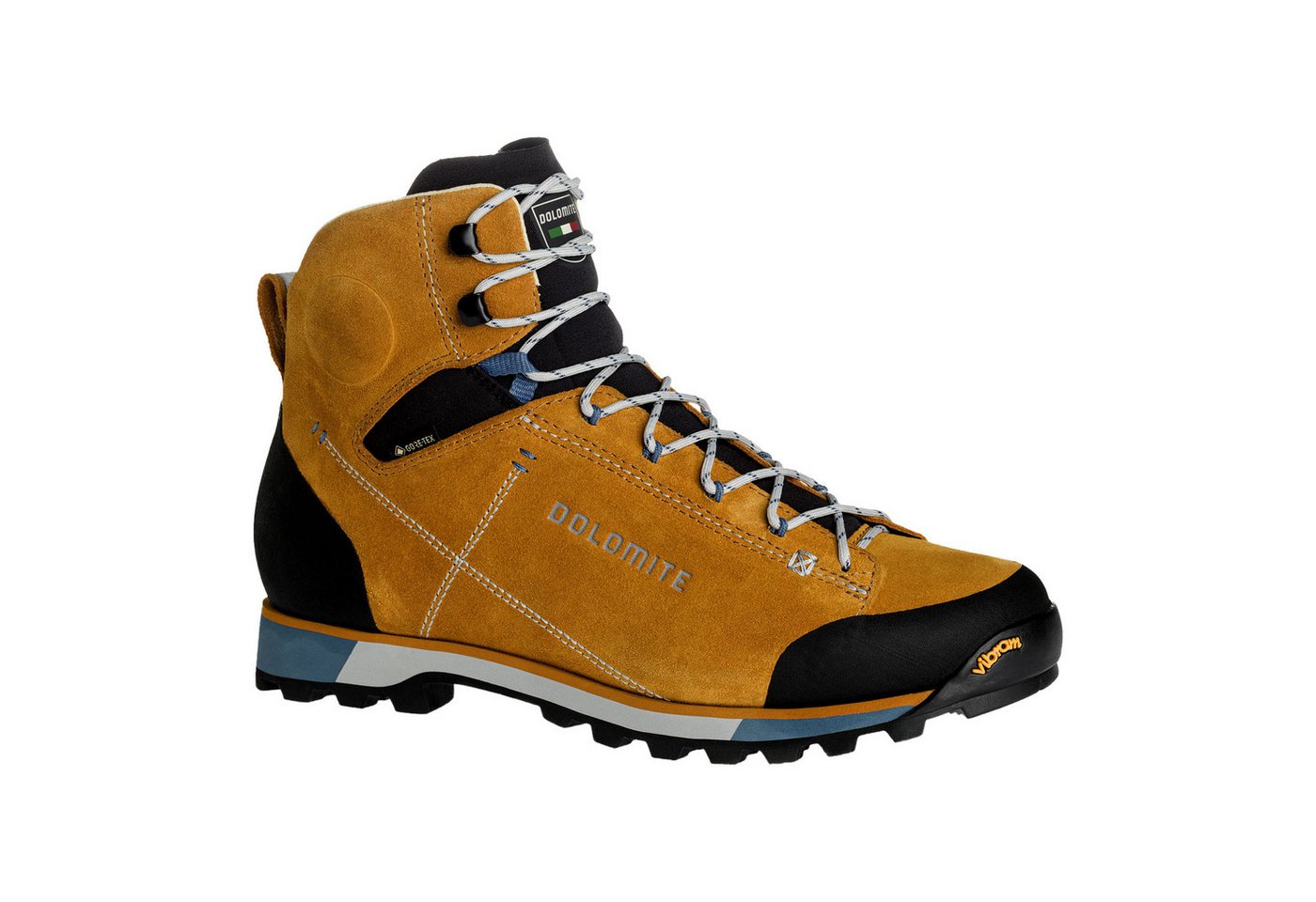 Dolomite Cinquantaquattro Hike Evo GTX M´S Wanderschuh mit Schnürsenkelhaken (gelb)