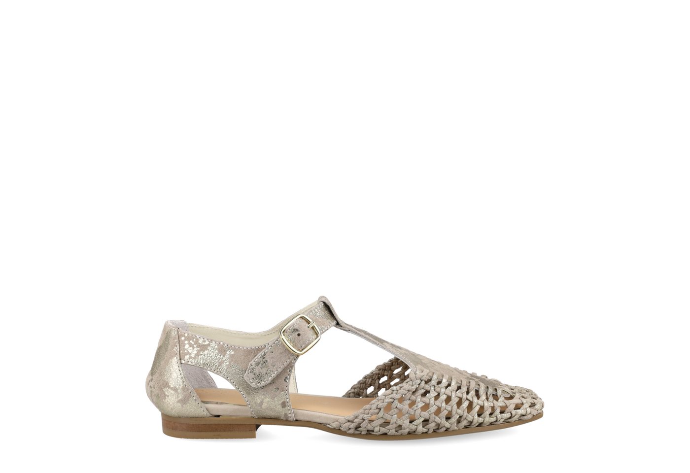Donna Carolina CLESSIA WEB 57.709.021-002, Sandaletten, Gold, Damen Sandalette