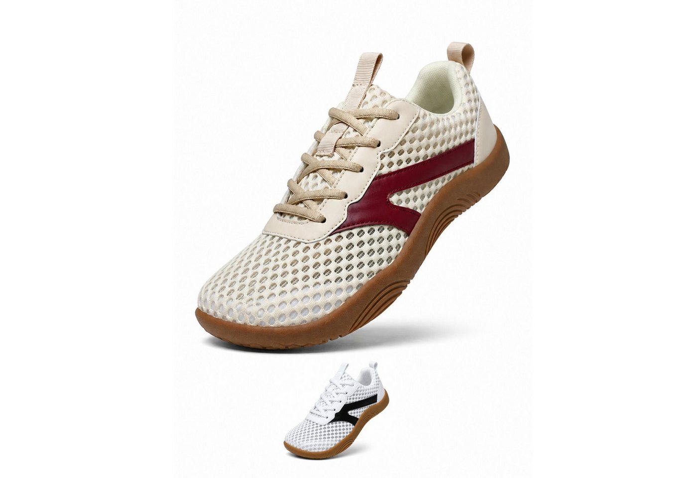 DOTALES Airflow Barfußschuhe & Barfuß Sneaker Für Damen & Herren Barfußschuh Minimalschuhe