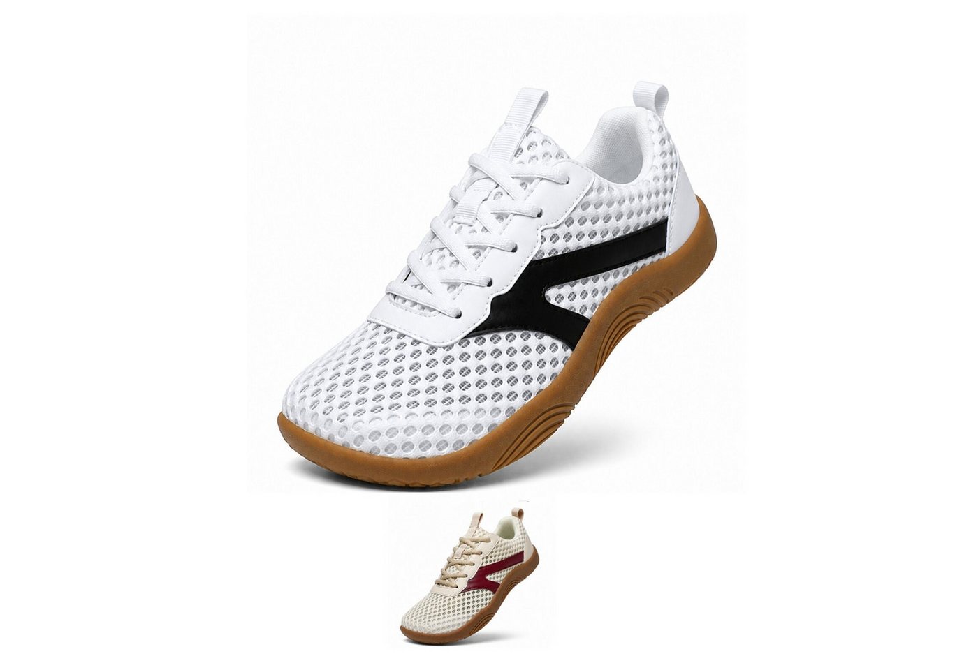DOTALES Airflow Barfußschuhe & Barfuß Sneaker Für Damen & Herren Barfußschuh Minimalschuhe