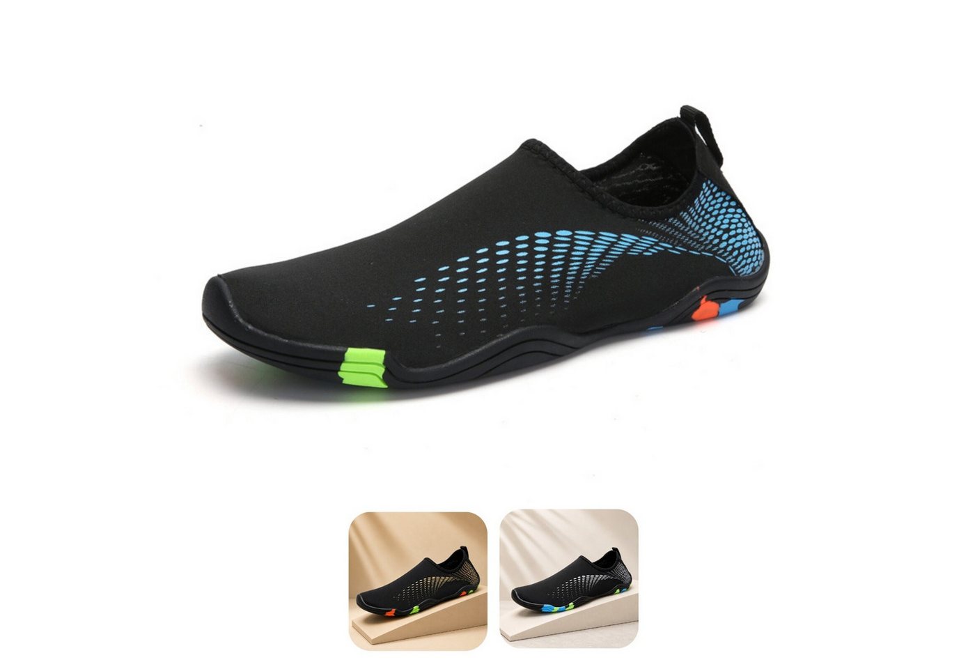 DOTALES Aquaflex Barfuß-Wasserschuhe, Badeschuhe Damen & Herren Aquaschuh Minimalschuhe