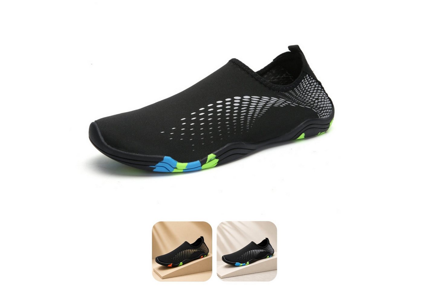 DOTALES Aquaflex Barfuß-Wasserschuhe, Badeschuhe Damen & Herren Aquaschuh Minimalschuhe