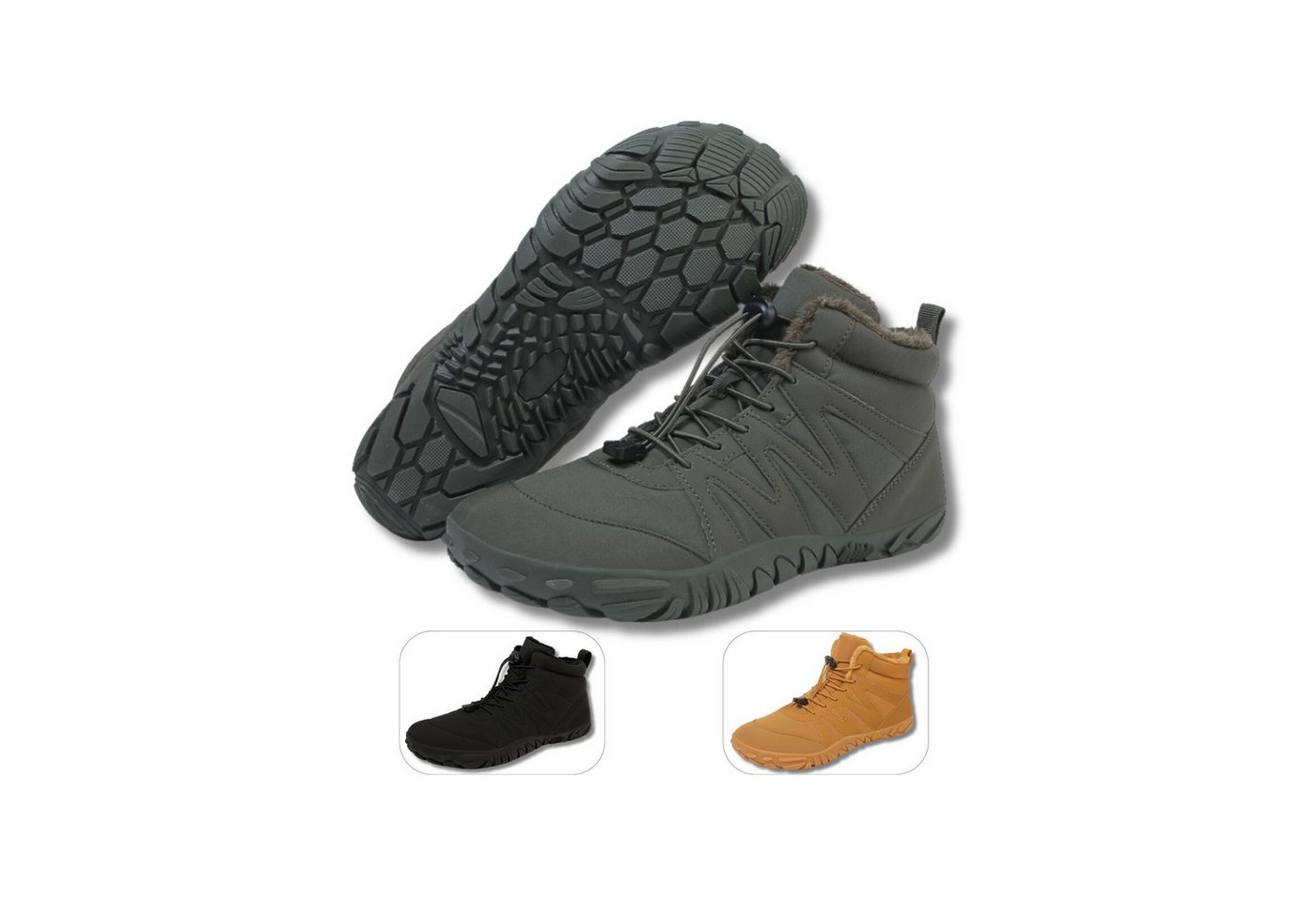 DOTALES Dailystep Barfußschuhe Winterstiefel Damen & Herren – Exklusiv & Barfußschuh Minimalschuhe