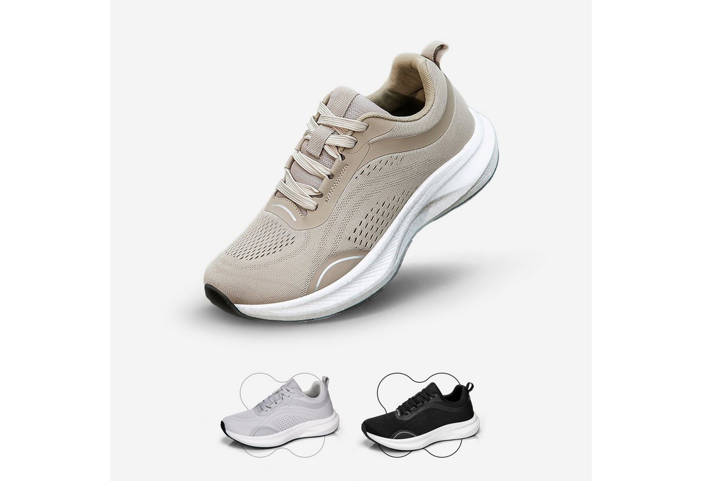 DOTALES Everstep Sportschuhe – Sneaker-Look Mit Barfußgefühl Barfußschuh Minimalschuhe, Turnschuhe