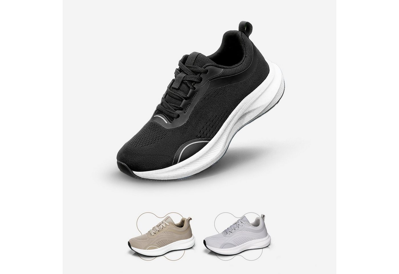 DOTALES Everstep Sportschuhe – Sneaker-Look Mit Barfußgefühl Barfußschuh Minimalschuhe, Turnschuhe