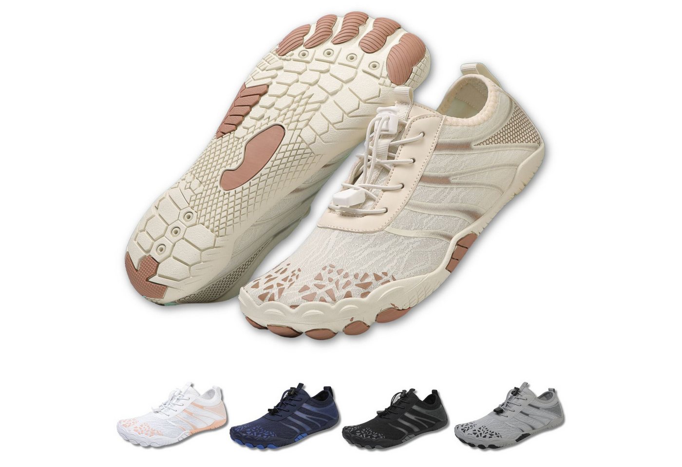 DOTALES Flowstep Barfußschuhe Damen & Herren, Flowstep Barfußschuhe Barfußschuh Minimalschuhe