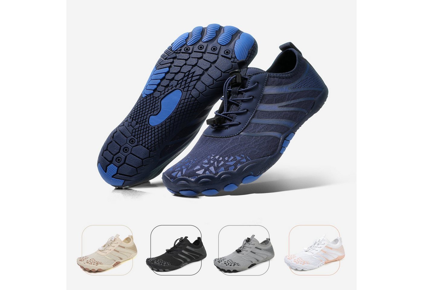 DOTALES Flowstep Barfußschuhe Damen & Herren, Flowstep Barfußschuhe Barfußschuh Minimalschuhe