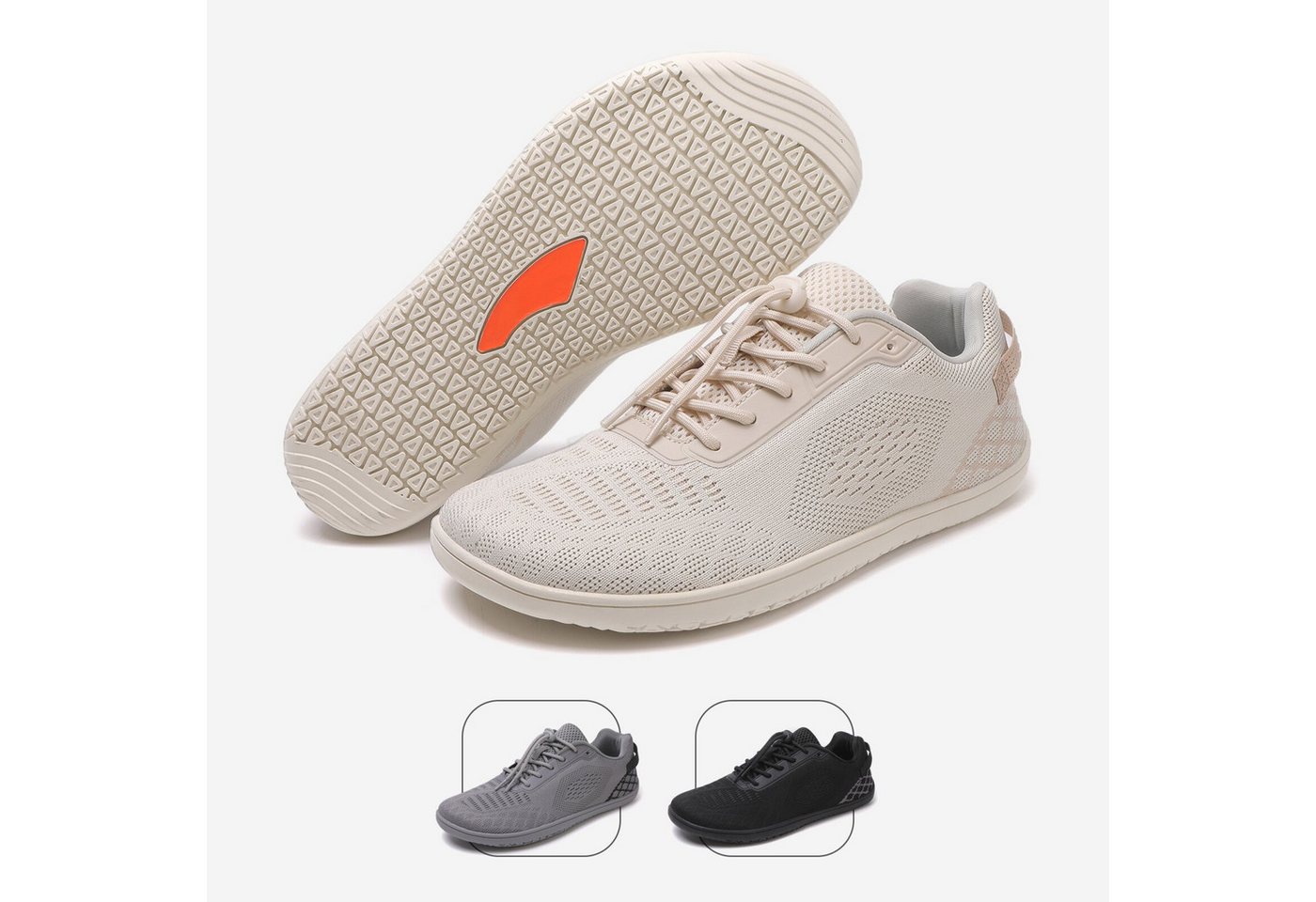 DOTALES Litestep Barfußschuhe Damen & Herren Barfuß Sneaker Barfußschuh Barfuß Sneaker, Minimalschuhe