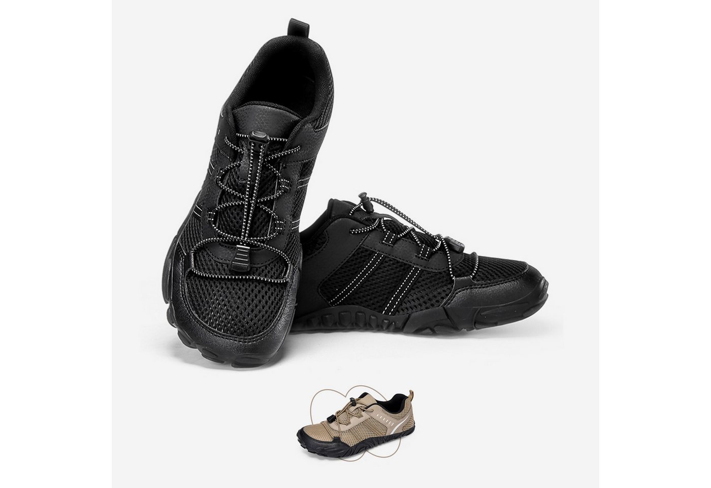 DOTALES Stride Barfußschuhe Damen & Herren Barfuß Sneaker Barfußschuh Minimalschuhe