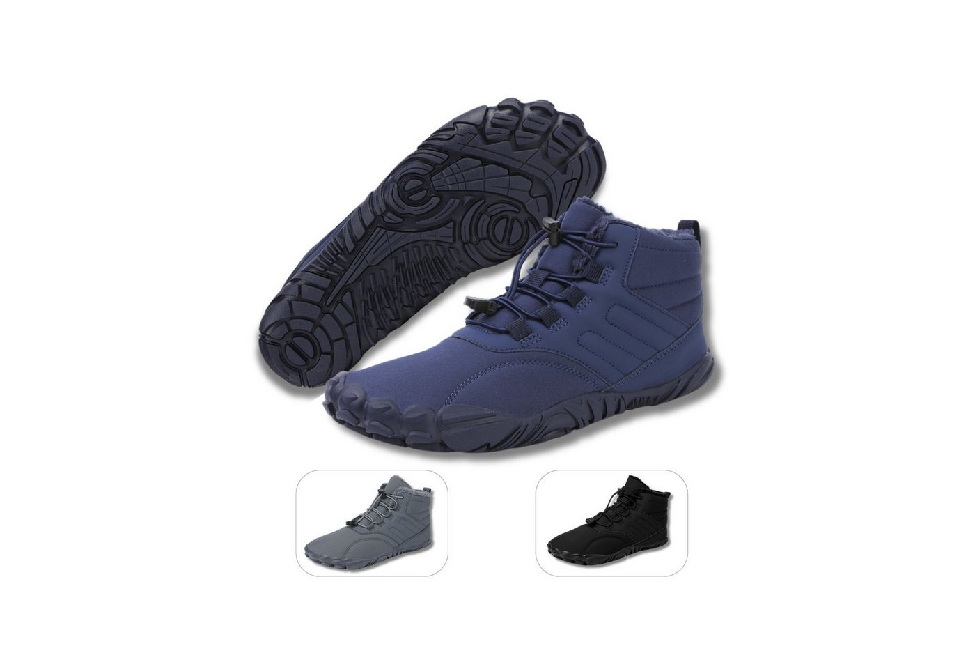 DOTALES Trekstep Barfußschuhe Winterstiefel Damen & Herren – Exklusiv & Barfußschuh Minimalschuhe