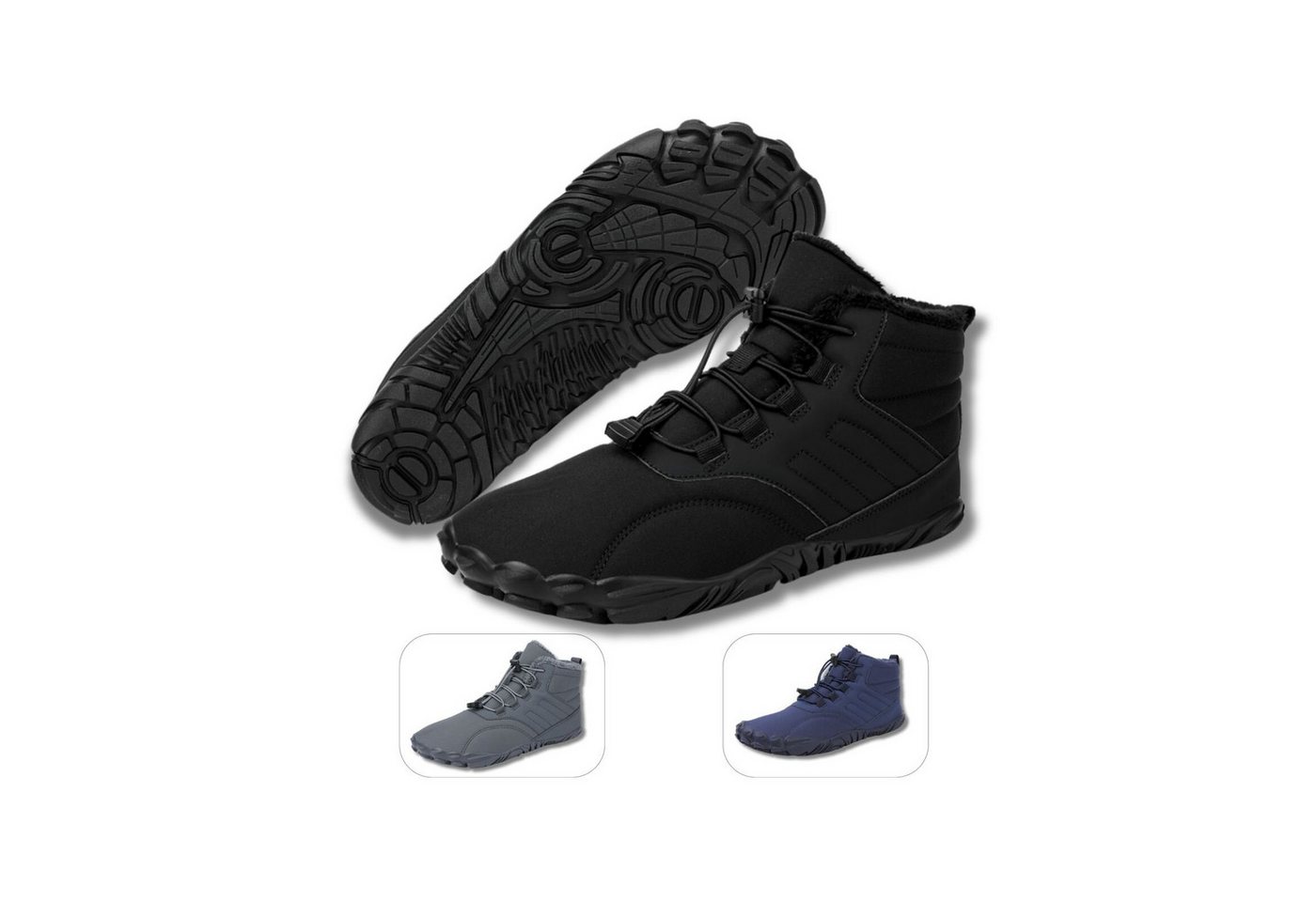 DOTALES Trekstep Barfußschuhe Winterstiefel Damen & Herren – Exklusiv & Barfußschuh Minimalschuhe