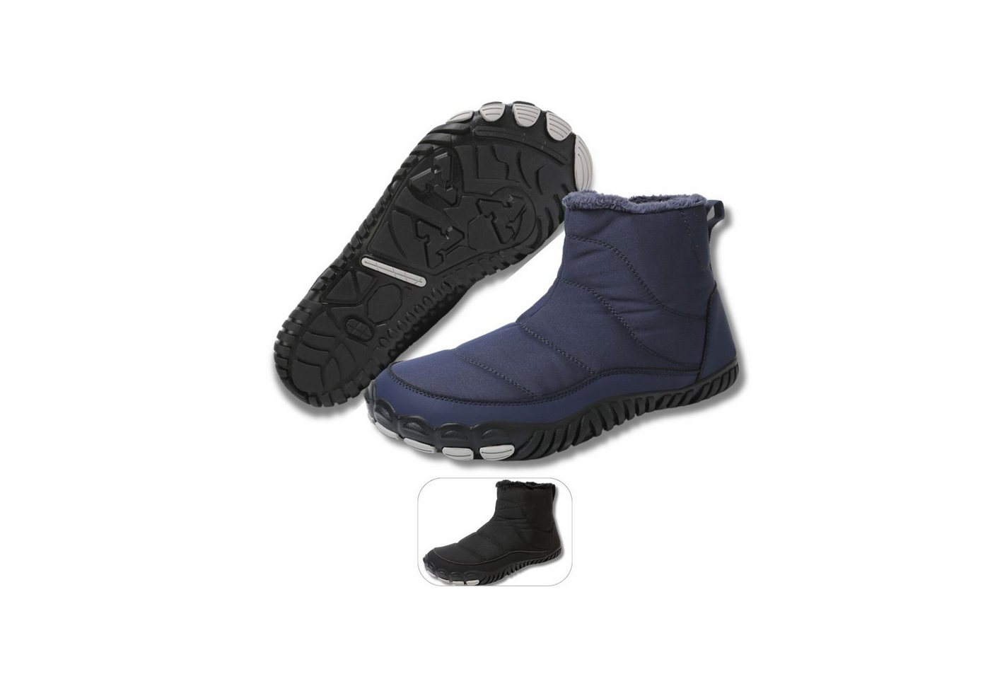 DOTALES Warmstep Barfußschuhe Winterstiefel Damen & Herren – Exklusiv & Barfußschuh Minimalschuhe
