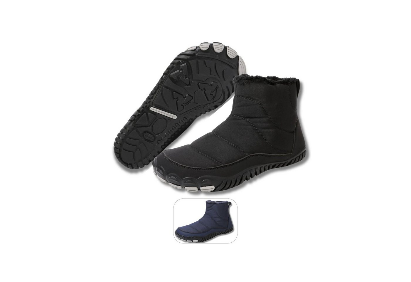 DOTALES Warmstep Barfußschuhe Winterstiefel Damen & Herren – Exklusiv & Barfußschuh Minimalschuhe