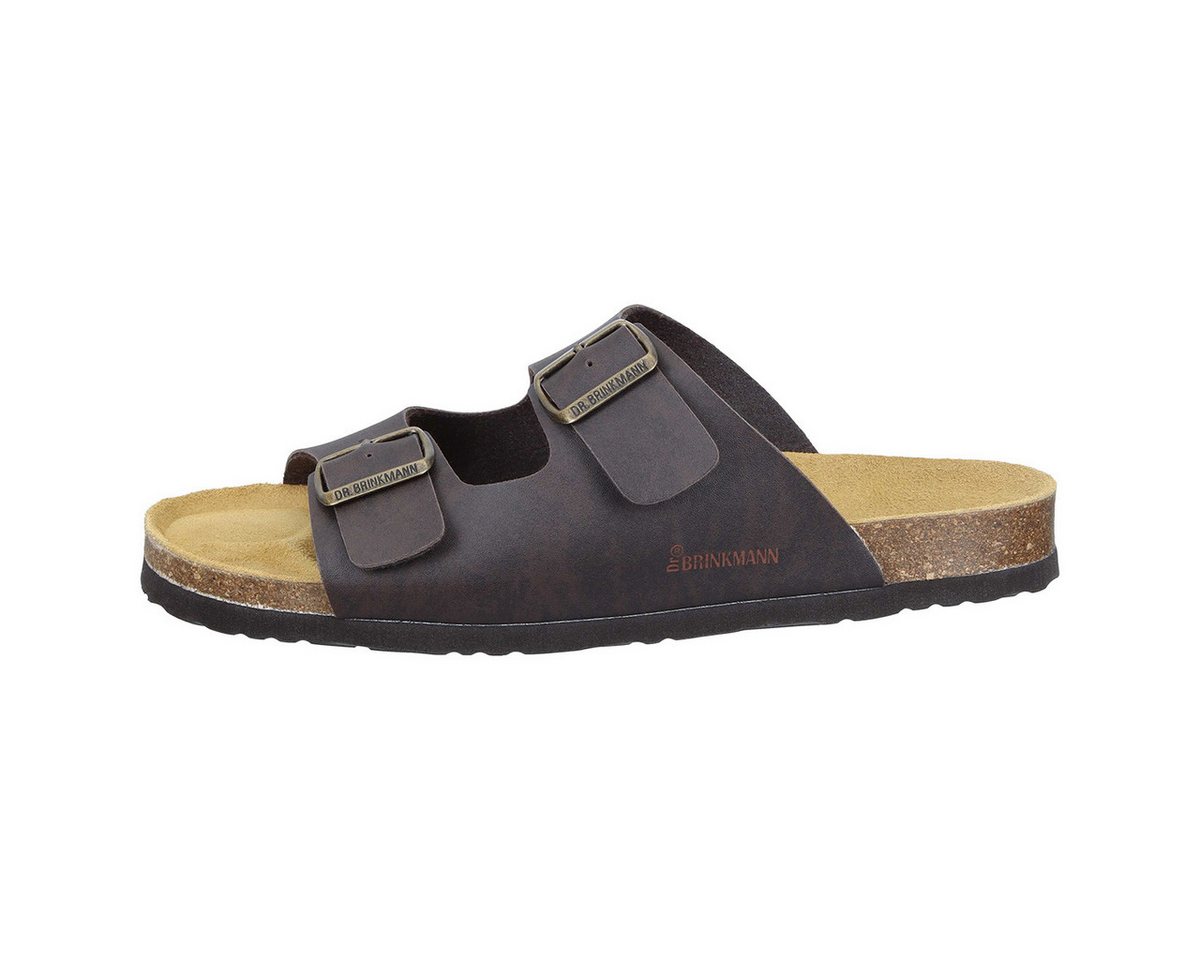 Dr. Brinkmann Bonillo Pantolette (1-tlg) Pantoletten - Klassische Sandale, Perfekte Passfom (braun)
