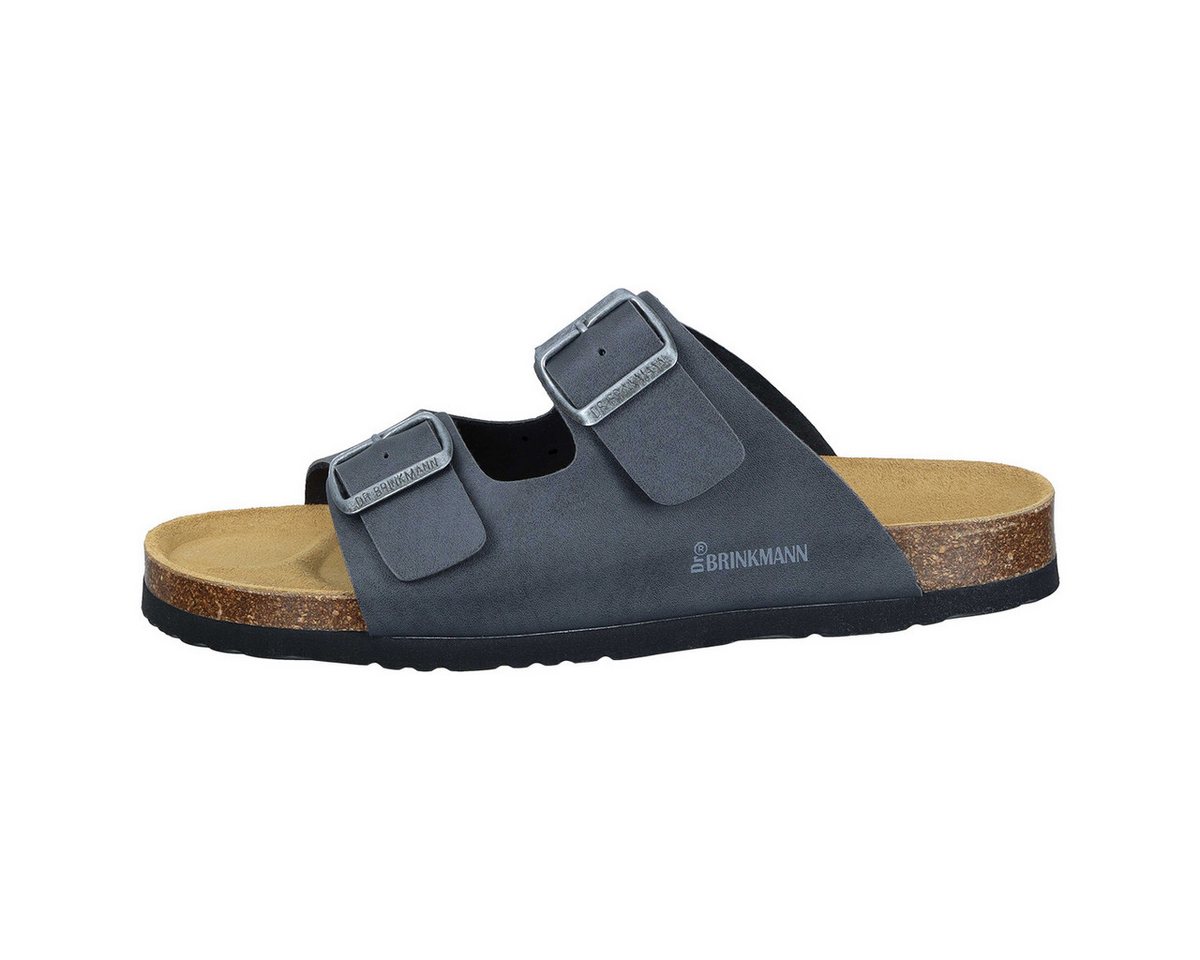 Dr. Brinkmann Bonillo Pantolette (1-tlg) Pantoletten - Klassische Sandale, Perfekte Passfom (grau)