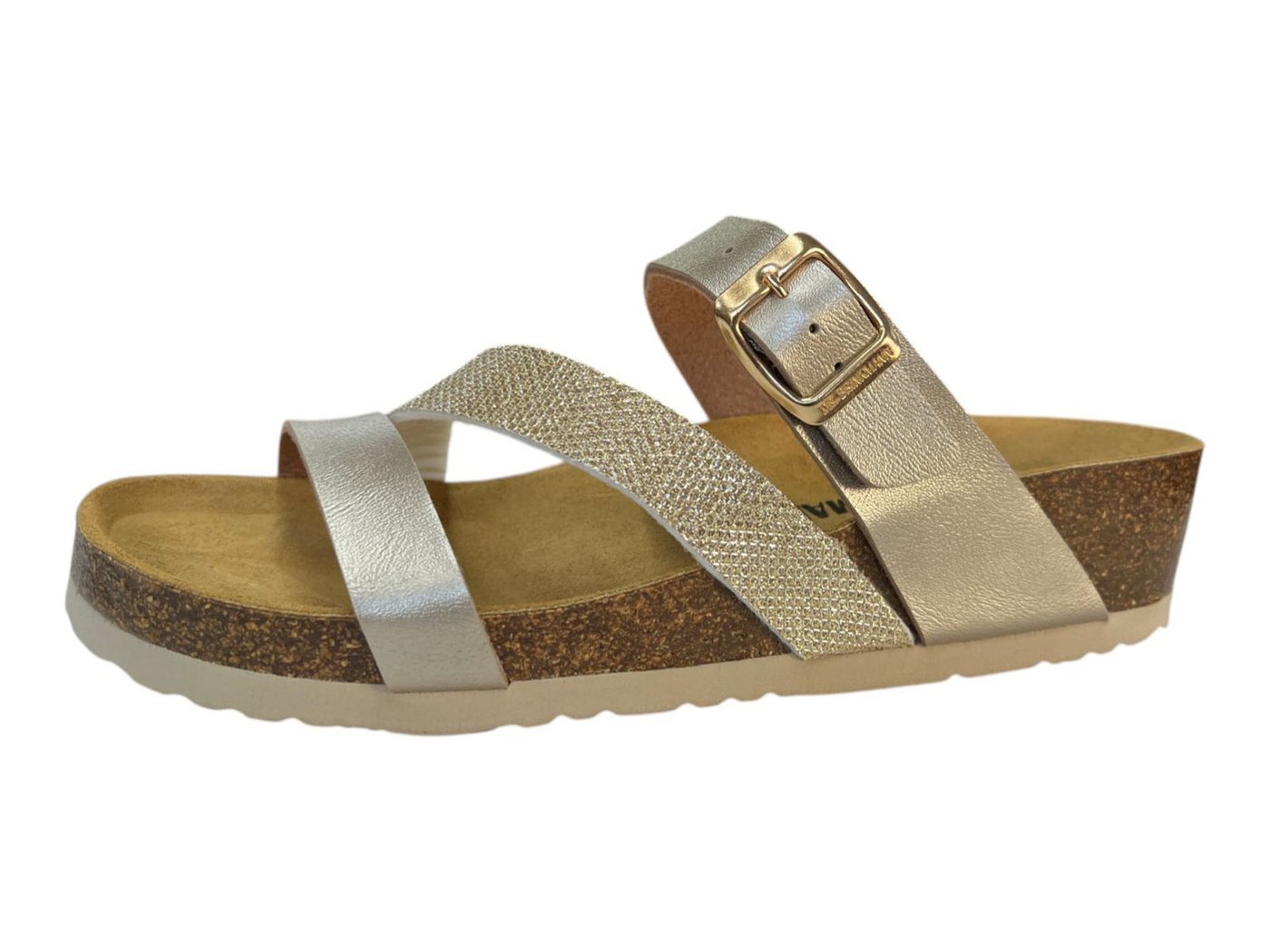 Dr. Brinkmann Damen Pantolette 700753-82 gold Clog