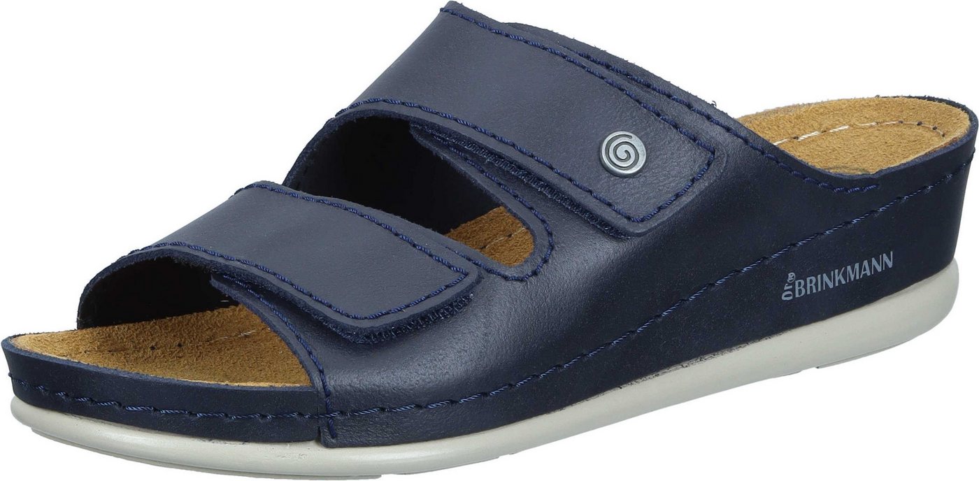 Dr. Brinkmann Pantoletten Pantolette aus echtem Leder