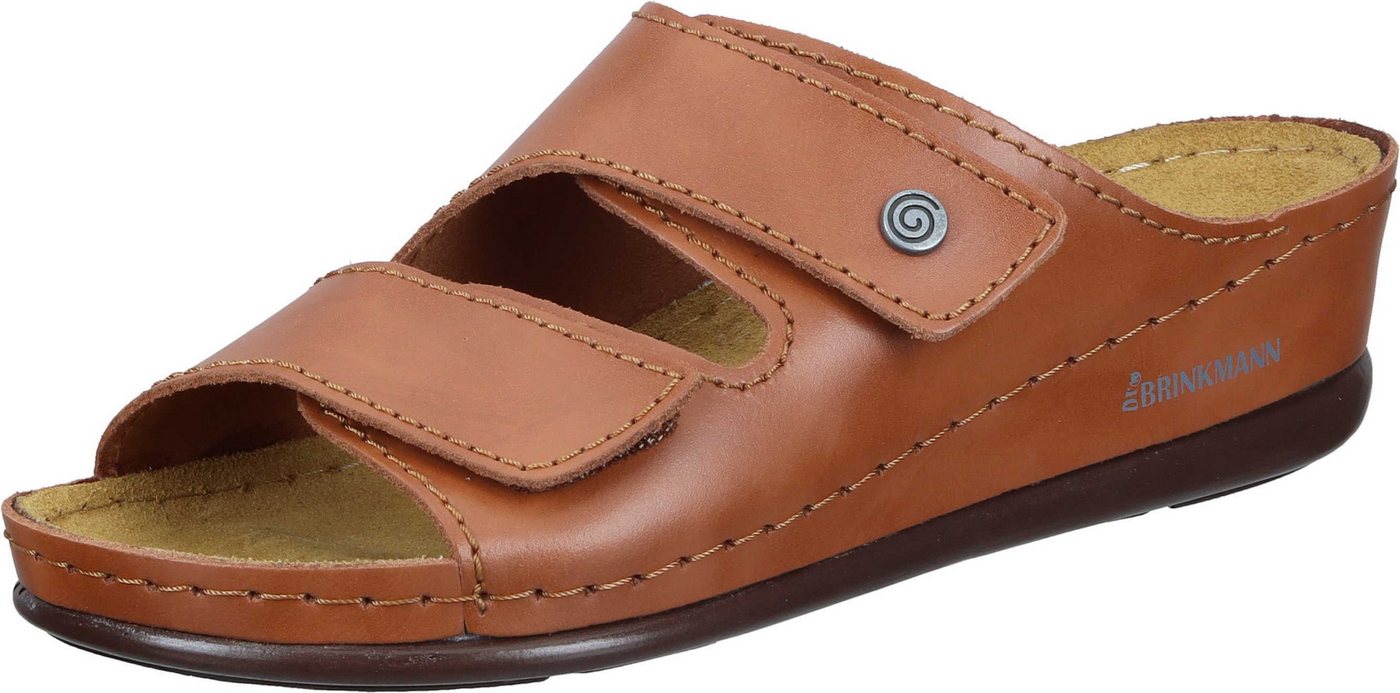 Dr. Brinkmann Pantoletten Pantolette aus echtem Leder