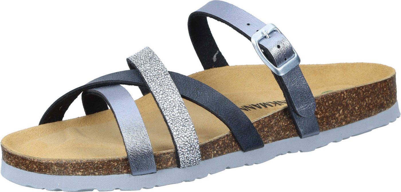 Dr. Brinkmann Pantoletten Pantolette aus strapazierfähigen Gewebefasern (grau)