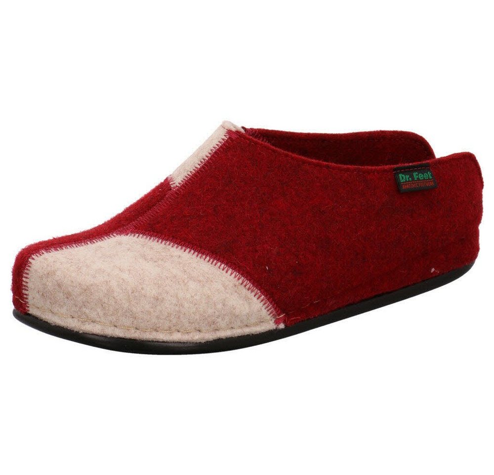 Dr. Feet Hausschuh (rot)