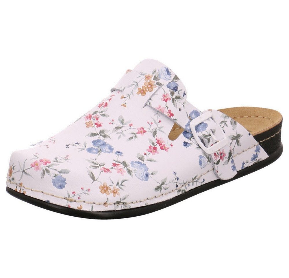 Dr. Feet Pantolette (bunt/weiß)