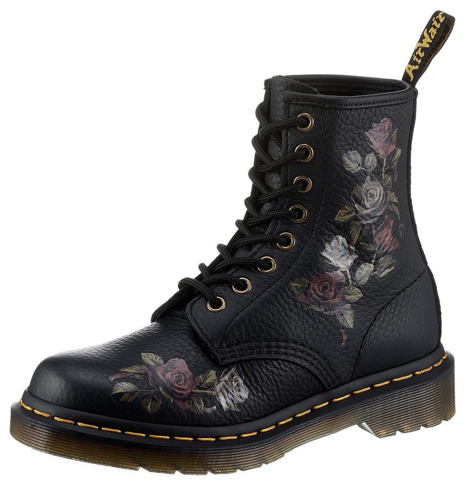 Dr. Martens 1460 Decayed Schnürstiefel Chunky Boots, Plateau Schuh, Boots mit Blockabsatz