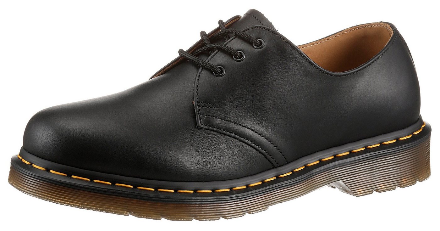 Dr. Martens 1461 3 Eye Shoe NAPPA Schnürschuh Freizeitschuh, Halbschuh, schmale Form mit Luftkammern Laufsohle