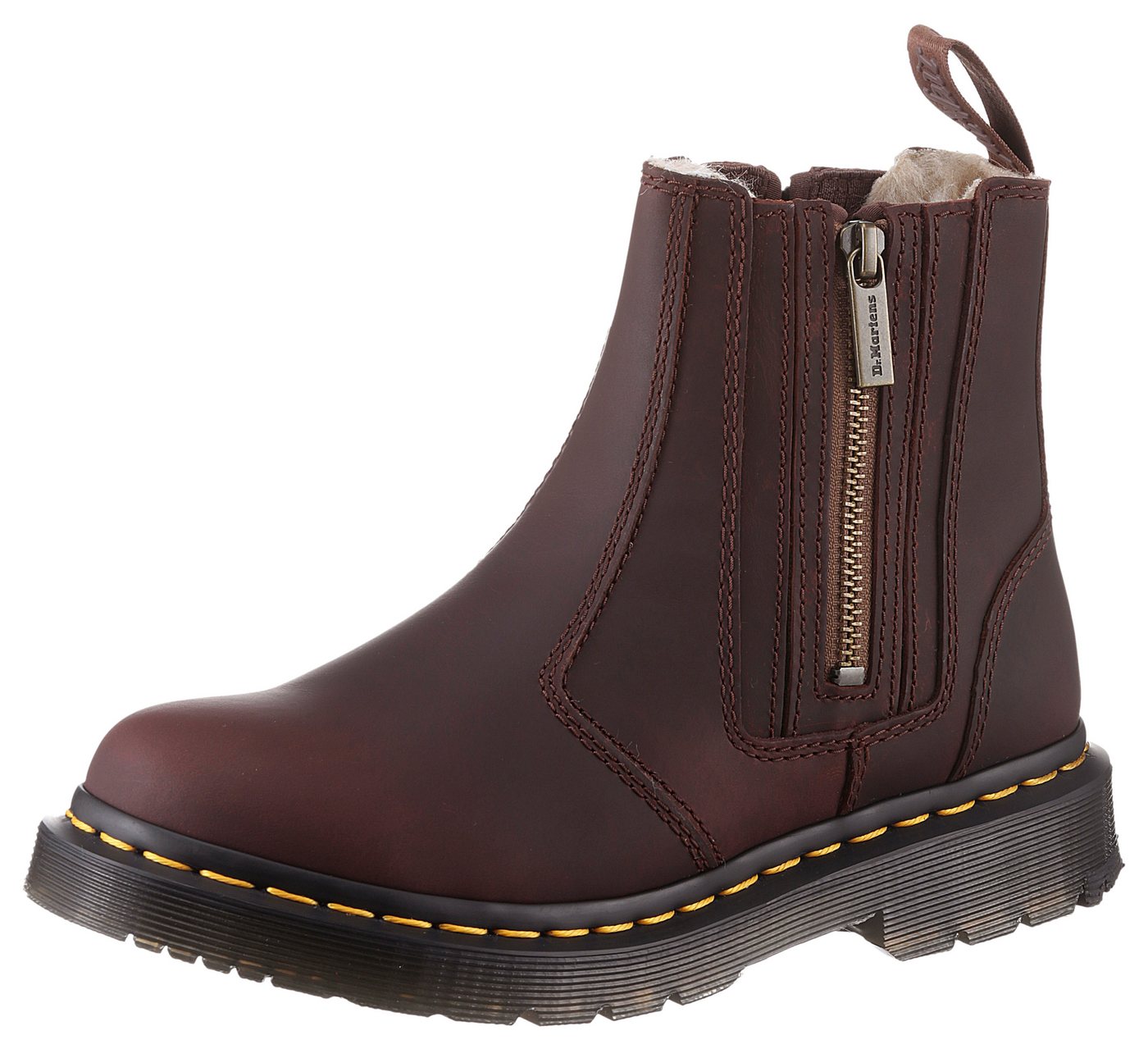 Dr. Martens 2976 Alyson Chelseaboots Chunky Boots, Plateau Schuh, Boots mit Blockabsatz