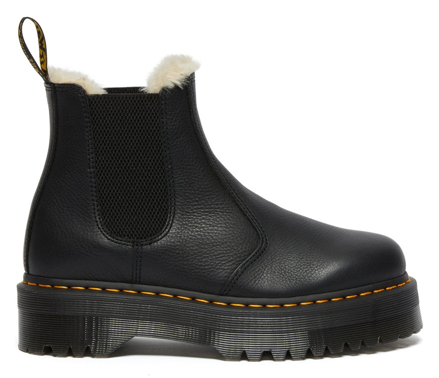 Dr. Martens 2976 Quad Winterstiefelette Plateauboot mit Warmfutter