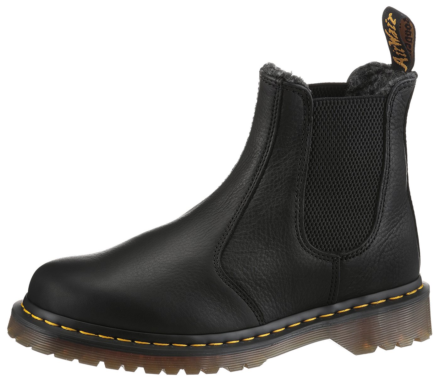 Dr. Martens 2976 Winterboots Schlupfstiefel, Winterstiefel, Stiefelette mit Stretcheinsätzen