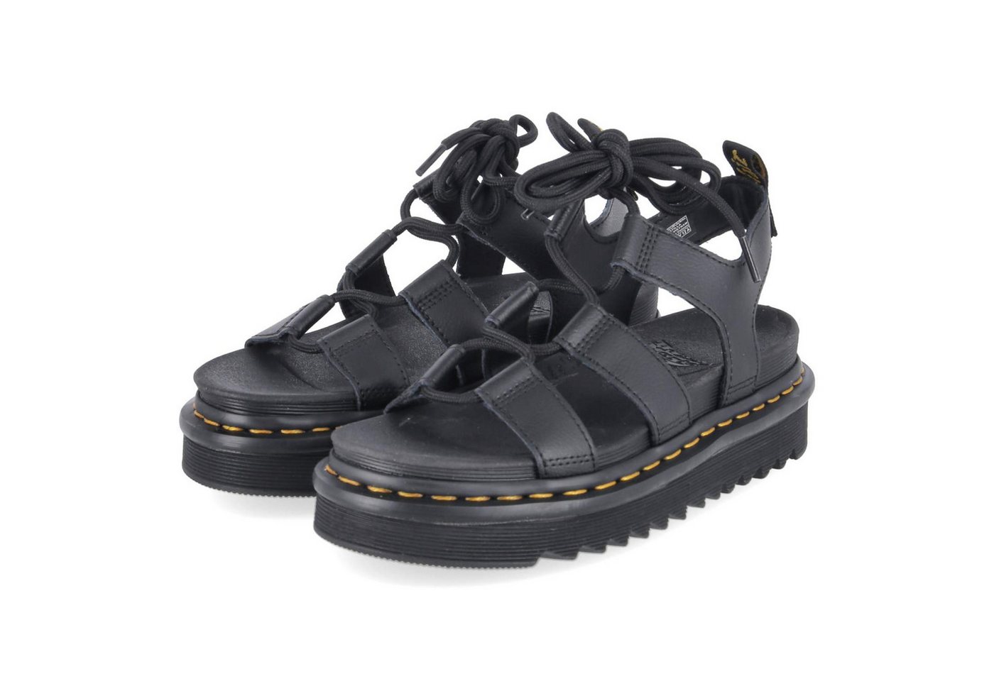 Dr. Martens 31617001 Damen Glattleder black Sandalette