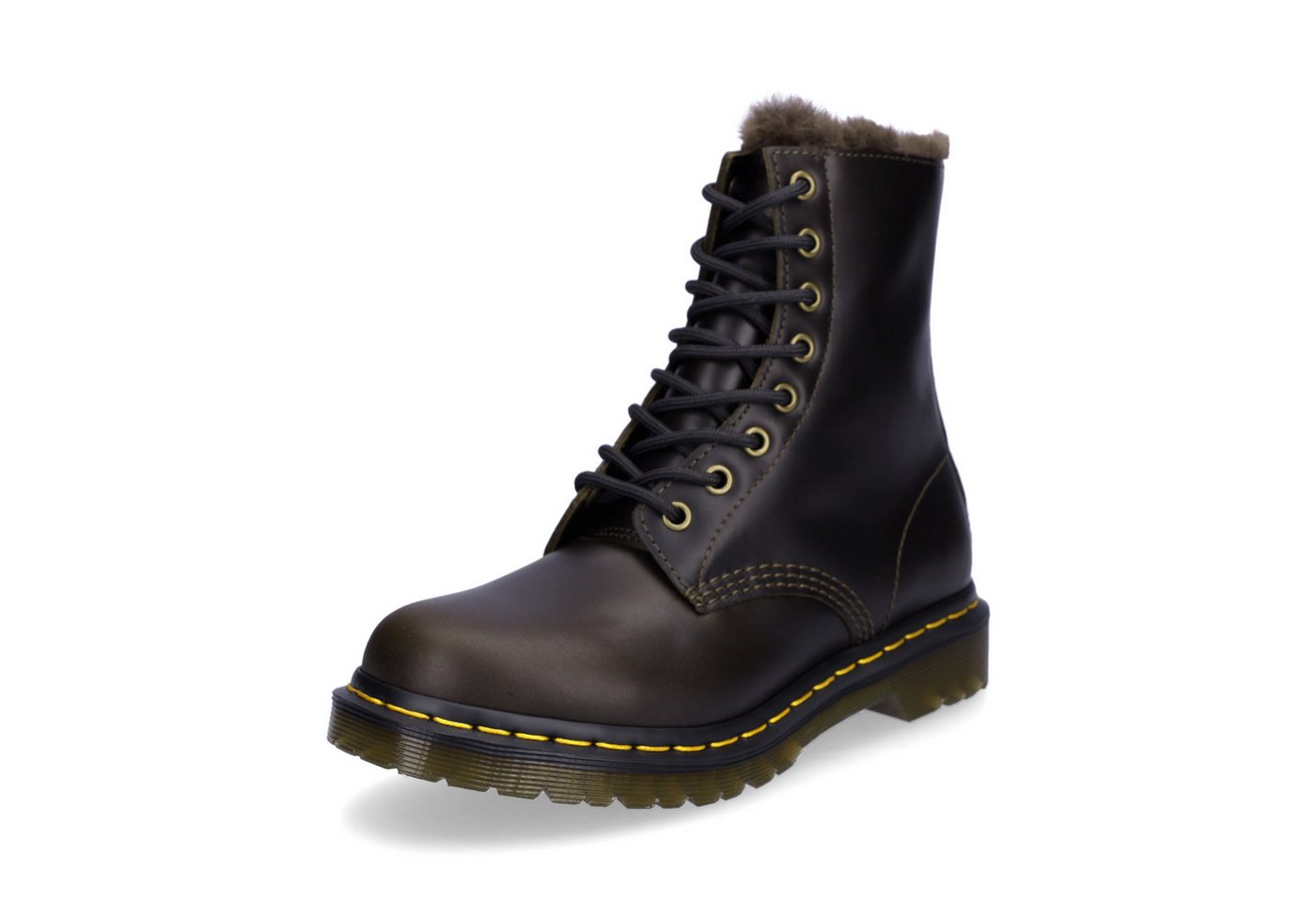 Dr. Martens Damen Schnürboot dunkeltaupe Schnürboots