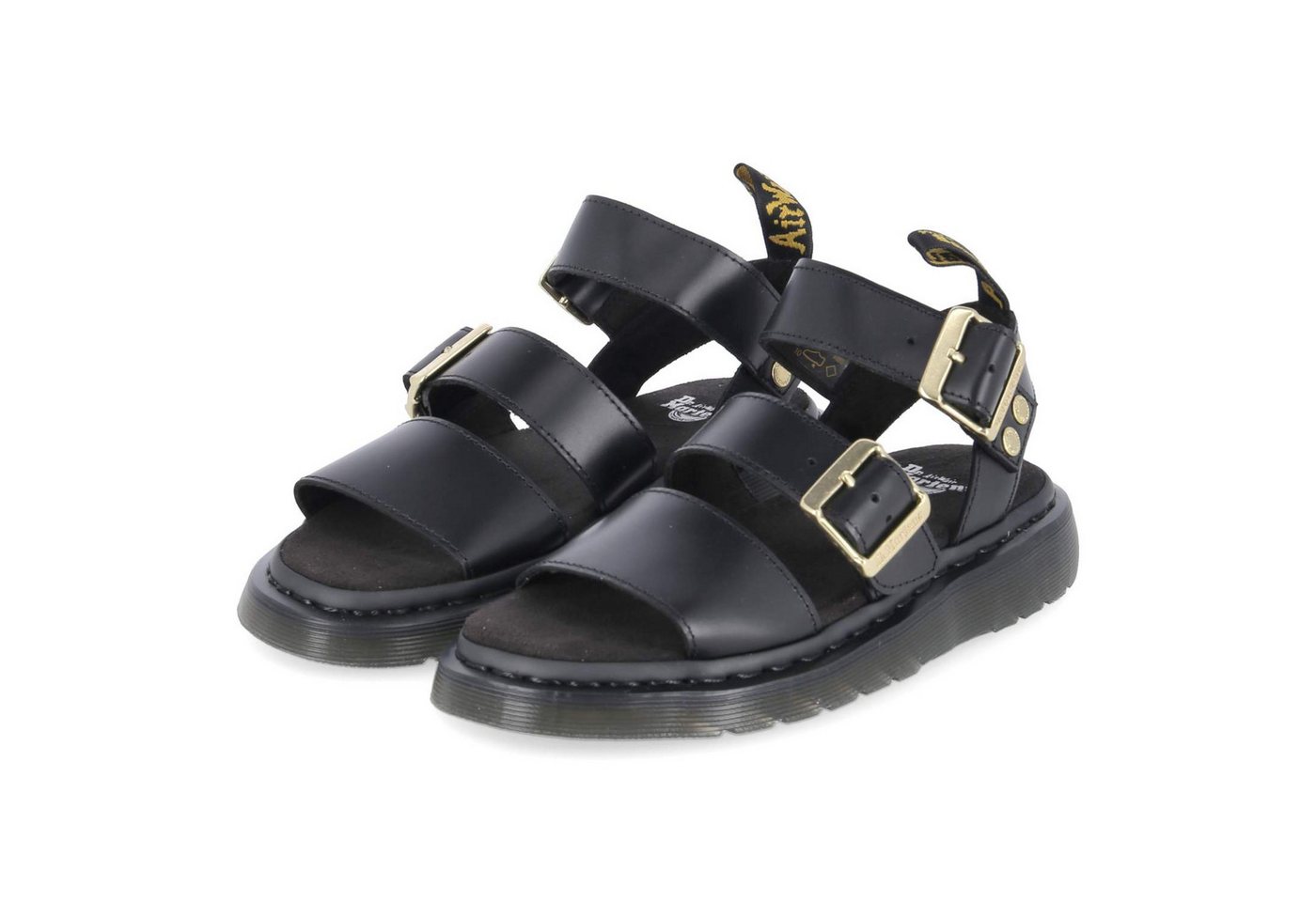 Dr. Martens 42329001 Damen Glattleder black Sandalette