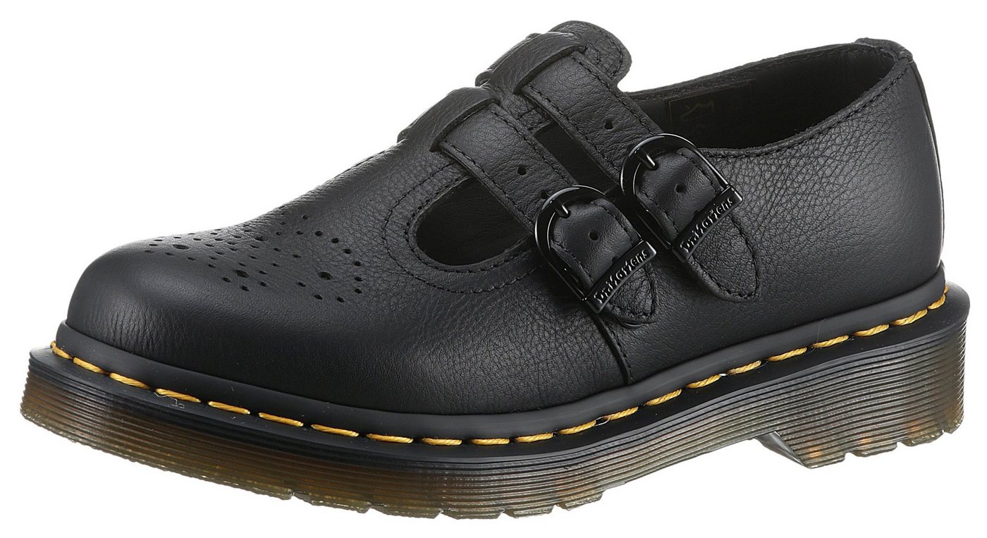 Dr. Martens 8065 Mary Jane Slipper Spangenschuh, Halbschuh, Chunky Slipper mit verstellbaren Schnallen