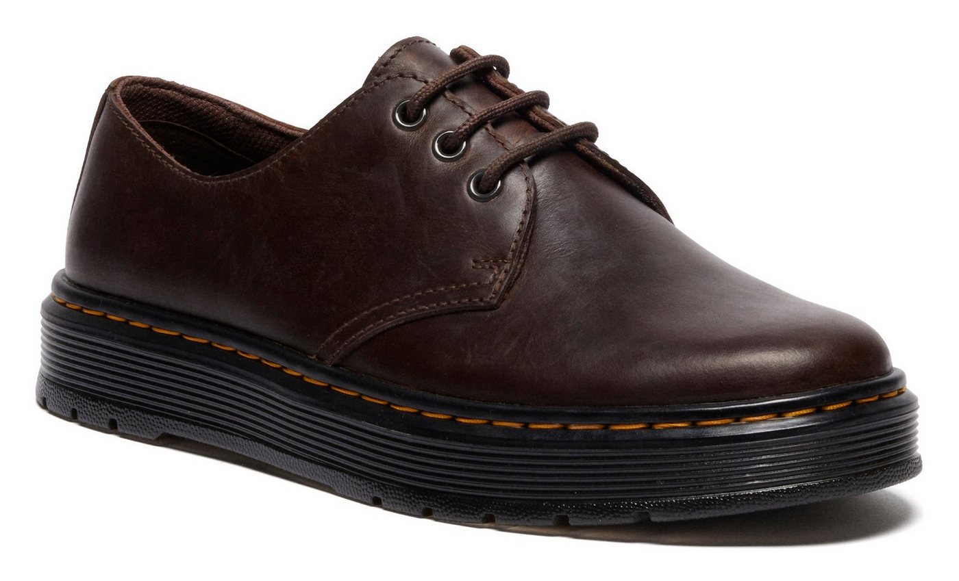 Dr. Martens BROOKLINE LO LEDER SCHUHE Schnürschuh Freizeitschuh, Halbschuh, mit Luftkammern Laufsohle