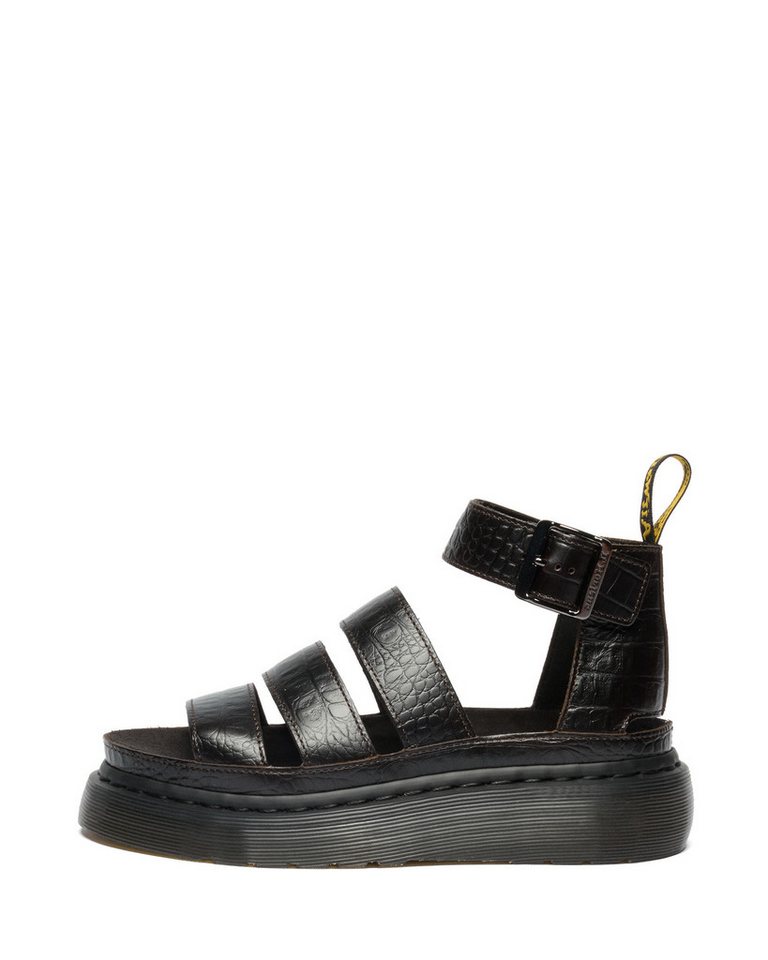 Dr. Martens Clarissa Quad analine croc emboss Sandale