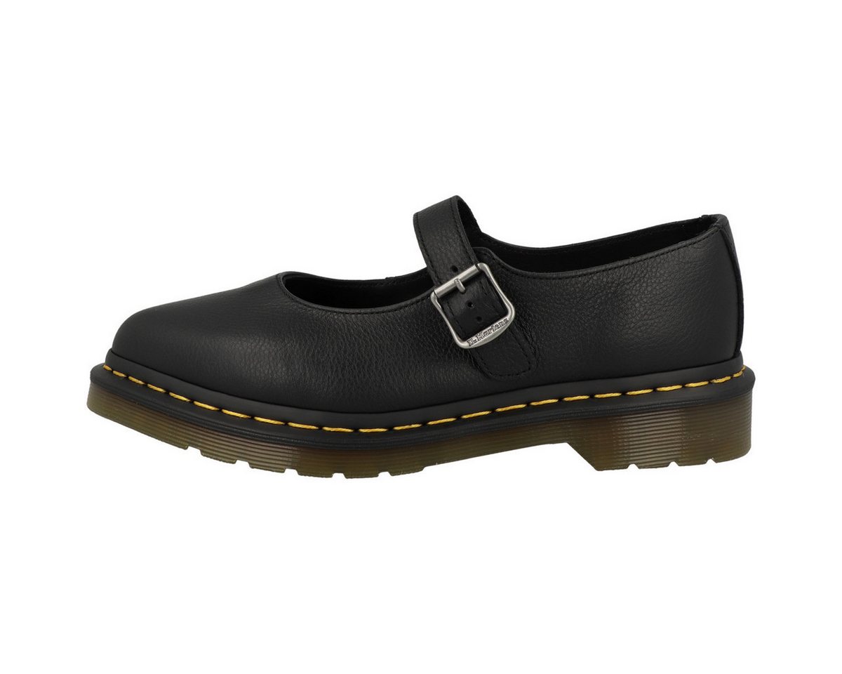 Dr. Martens Elphie Mary Jane Damen Ballerina Halbschuhe, Slipper, Schlupfschuhe, Loafer, Mokassin