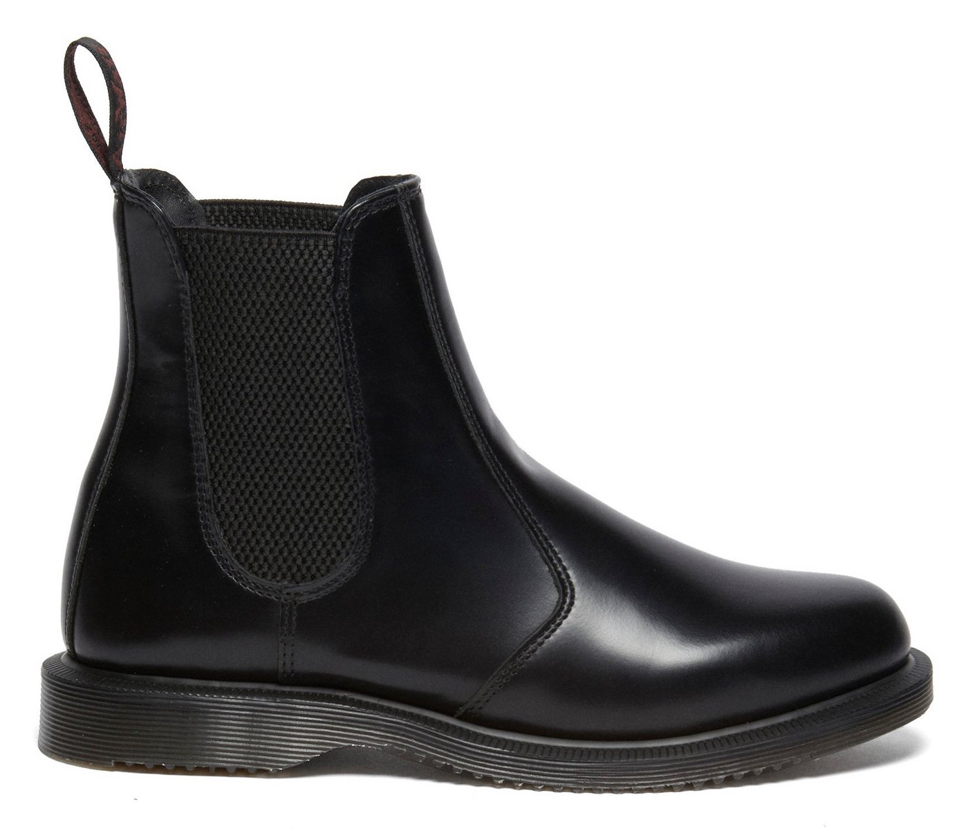 Dr. Martens Flora Chelseaboots Stiefelette, Business Schuh mit Stretcheinsatz