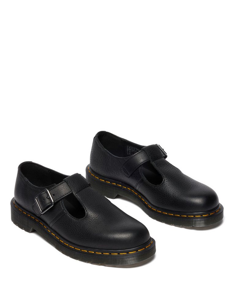 Dr. Martens Polley Slipper Spangenschuh, Halbschuh, Mary Jane mit Blockabsatz