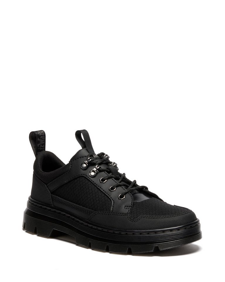 Dr. Martens Reeder Schnürschuh, Blockabsatz, Halbschuh mit zwei Anziehlaschen