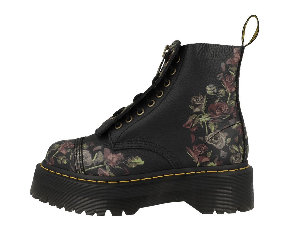 Dr. Martens Sinclair Decayed Roses Damen Schnürboots Stiefeletten, Stiefel, Winterstiefel, Winterboots, Schneestiefel