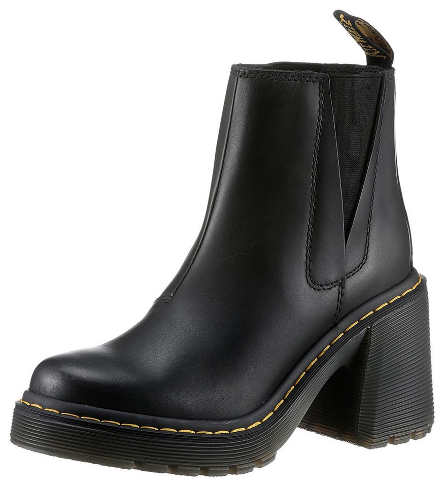 Dr. Martens Spence Chelseaboots Blockabsatz, Festival, Stiefelette, Schlupfschuh mit Plateausohle