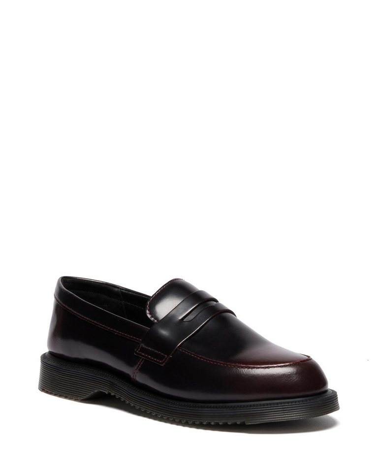 Dr. Martens Temara Slipper Blockabsatz, Mokassin, Loafer mit modischem Zierriegel (rot)