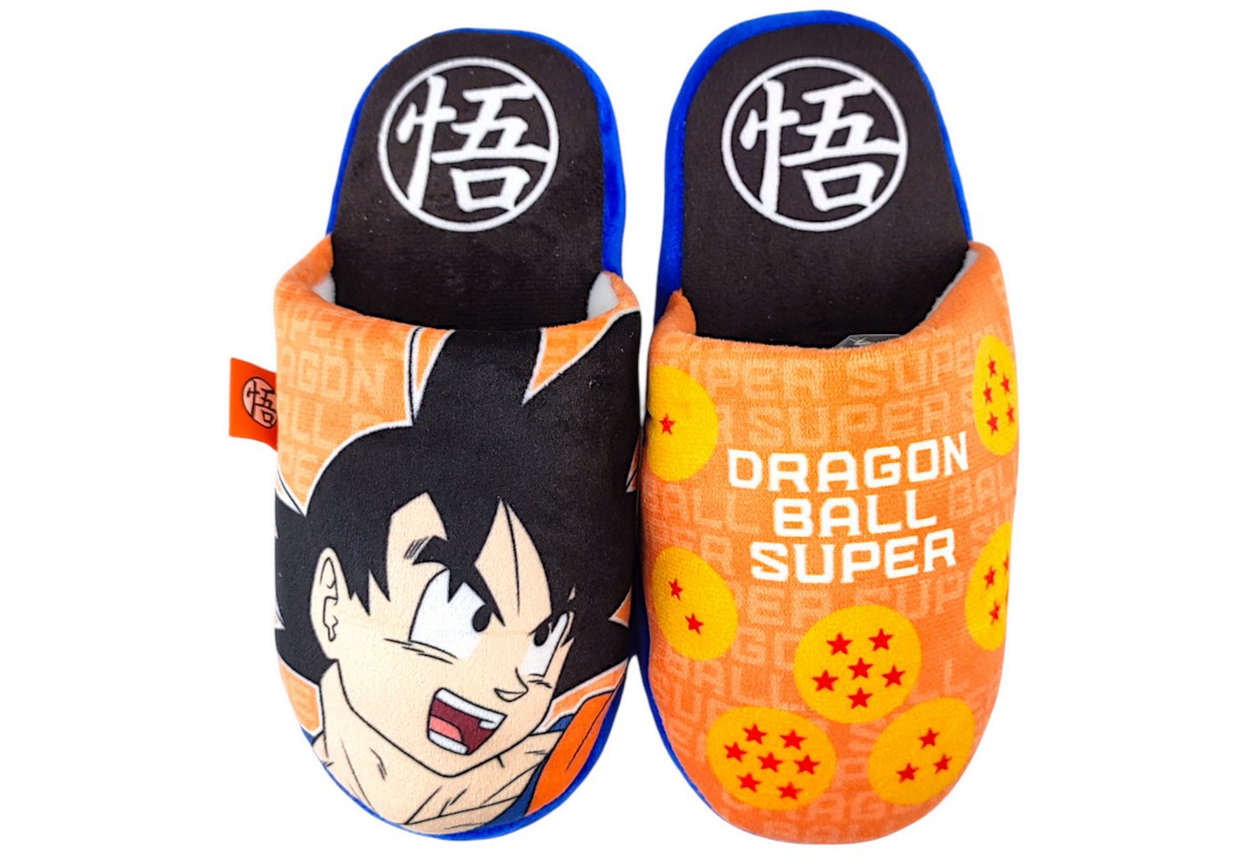 Dragon Ball Son Goku Hausschuh Jungen Slipper Pantoffeln Gr. 28-34