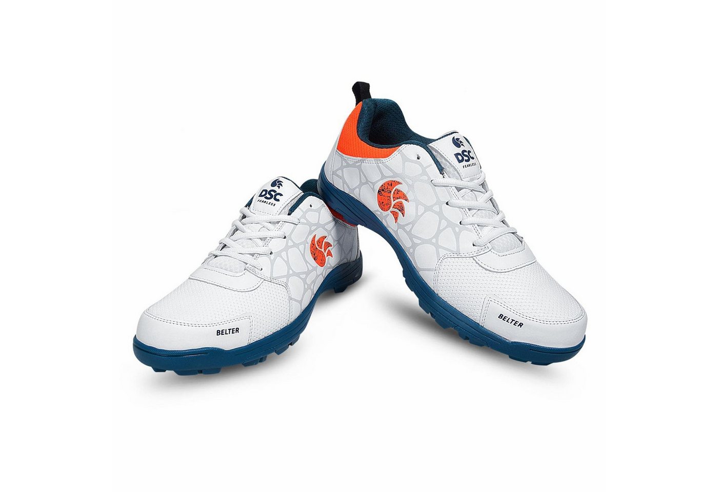 DSC Belter Cricket-Schuhe Für Jungen und Männer Sneaker (Paketinhalt: 1 Paar Cricket-Schuhe, strukturierte PVC, Sporttrainer, Bowling Spikes, Fitness) Leichte Außensohle, Lnglebig, Eva Sock Liner